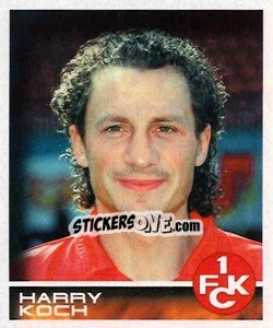 Sticker Harry Koch - German Football Bundesliga 2000-2001 - Panini