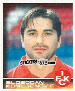 Figurina Slobodan Komljenovic - German Football Bundesliga 2000-2001 - Panini