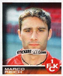 Sticker Marco Reich - German Football Bundesliga 2000-2001 - Panini