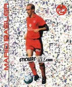 Sticker Mario Basler - German Football Bundesliga 2000-2001 - Panini