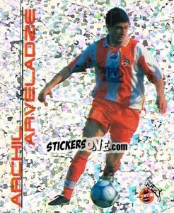 Sticker Archil Arveladze - German Football Bundesliga 2000-2001 - Panini