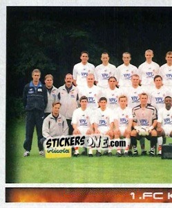 Sticker 1. FC Köln - Mannschaft (Puzzle) - German Football Bundesliga 2000-2001 n. 277 - Panini