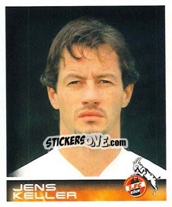 Sticker Jens Keller - German Football Bundesliga 2000-2001 n. 281 - Panini