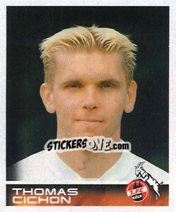 Sticker Thomas Cichon - German Football Bundesliga 2000-2001 - Panini
