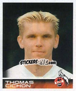 Sticker Thomas Cichon - German Football Bundesliga 2000-2001 n. 282 - Panini