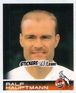 Sticker Ralf Hauptmann - German Football Bundesliga 2000-2001 - Panini