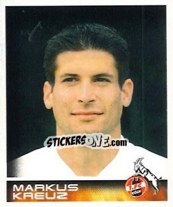 Cromo Markus Kreuz - German Football Bundesliga 2000-2001 - Panini