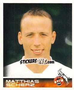Cromo Matthias Scherz - German Football Bundesliga 2000-2001 - Panini