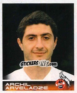 Cromo Archil Arveladze - German Football Bundesliga 2000-2001 - Panini