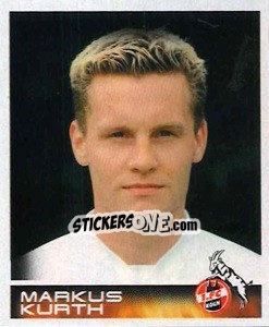 Sticker Markus Kurth - German Football Bundesliga 2000-2001 - Panini