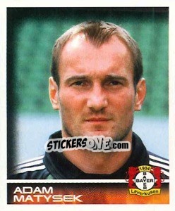 Sticker Adam Matysek - German Football Bundesliga 2000-2001 - Panini