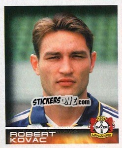 Cromo Robert Kovac - German Football Bundesliga 2000-2001 - Panini