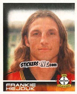 Sticker Frankie Hejduk - German Football Bundesliga 2000-2001 - Panini