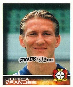 Sticker Jurica Vranjes - German Football Bundesliga 2000-2001 - Panini