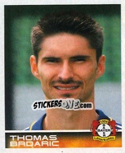 Cromo Thomas Brdaric - German Football Bundesliga 2000-2001 - Panini