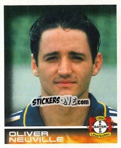 Cromo Oliver Neuville - German Football Bundesliga 2000-2001 - Panini