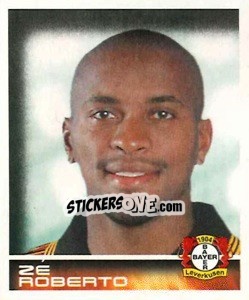 Sticker Zé Roberto - German Football Bundesliga 2000-2001 - Panini