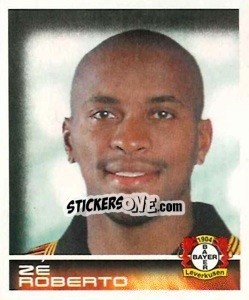 Cromo Zé Roberto - German Football Bundesliga 2000-2001 - Panini