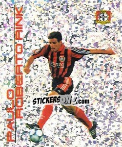 Sticker Paolo Roberto Rink - German Football Bundesliga 2000-2001 - Panini