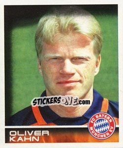 Cromo Oliver Kahn - German Football Bundesliga 2000-2001 - Panini