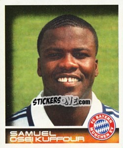 Figurina Samuel Osei Kuffour - German Football Bundesliga 2000-2001 - Panini
