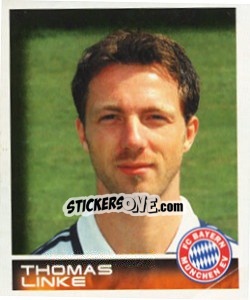 Cromo Thomas Linke - German Football Bundesliga 2000-2001 - Panini