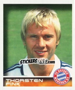 Cromo Thorsten Fink - German Football Bundesliga 2000-2001 - Panini