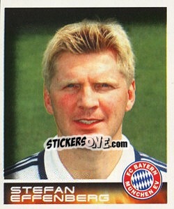 Sticker Stefan Effenberg - German Football Bundesliga 2000-2001 - Panini