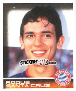 Sticker Roque Santa Cruz - German Football Bundesliga 2000-2001 - Panini