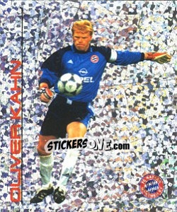 Cromo Oliver Kahn - German Football Bundesliga 2000-2001 - Panini