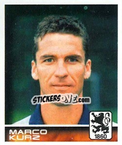 Cromo Marco Kurz - German Football Bundesliga 2000-2001 - Panini