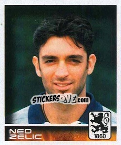 Sticker Ned Zelic - German Football Bundesliga 2000-2001 - Panini