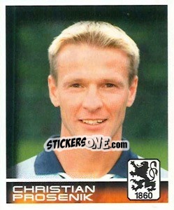 Sticker Christian Prosenik - German Football Bundesliga 2000-2001 - Panini