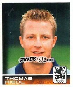 Sticker Thomas Riedl - German Football Bundesliga 2000-2001 - Panini