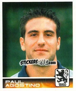 Sticker Paul Agostino - German Football Bundesliga 2000-2001 - Panini