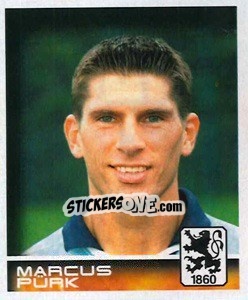 Sticker Marcus Pürk - German Football Bundesliga 2000-2001 - Panini