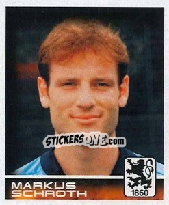 Figurina Markus Schroth - German Football Bundesliga 2000-2001 - Panini