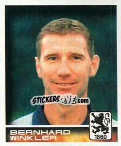 Sticker Bernhard Winkler - German Football Bundesliga 2000-2001 - Panini