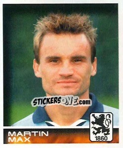 Sticker Martin Max - German Football Bundesliga 2000-2001 - Panini