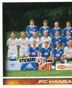 Cromo Hansa Rostock - Mannschaft (Puzzle)