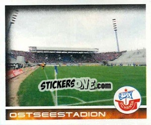 Sticker DKB-Arena - Stadion - German Football Bundesliga 2000-2001 - Panini