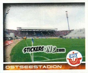 Cromo DKB-Arena - Stadion - German Football Bundesliga 2000-2001 - Panini