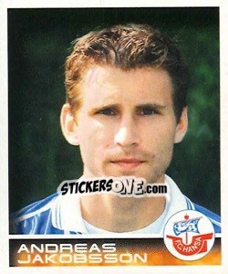 Cromo Andreas Jakobsson - German Football Bundesliga 2000-2001 - Panini