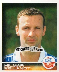 Sticker Hilmar Weilandt - German Football Bundesliga 2000-2001 - Panini