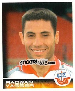 Sticker Radwan Yasser - German Football Bundesliga 2000-2001 - Panini