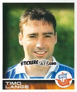 Sticker Timo Lange - German Football Bundesliga 2000-2001 - Panini