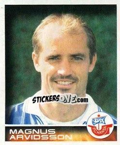 Sticker Magnus Arvidsson - German Football Bundesliga 2000-2001 - Panini