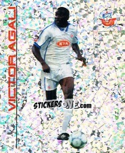 Sticker Victor Agali - German Football Bundesliga 2000-2001 - Panini