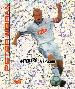 Sticker Peter Wibran - German Football Bundesliga 2000-2001 - Panini