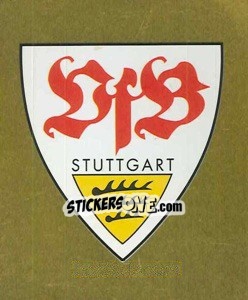 Sticker VfB Stuttgart - Goldwappen - German Football Bundesliga 2000-2001 n. 410 - Panini